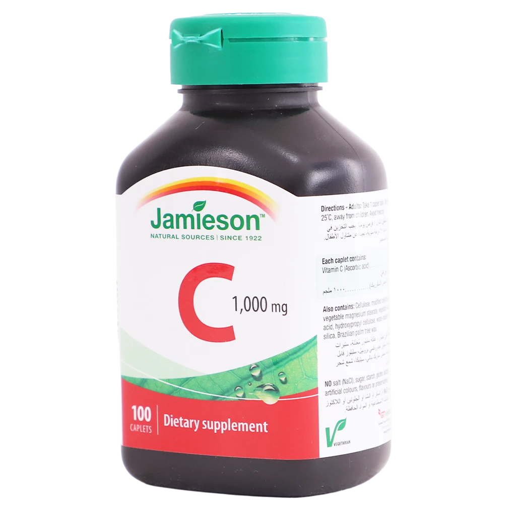 Jamieson Vitamin C 1000 Mg 100 Capsules