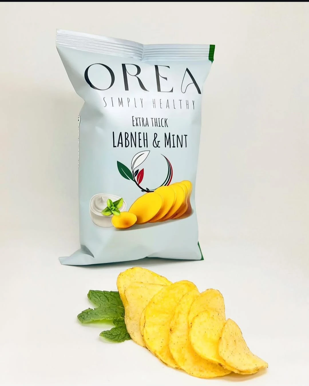 Orea Natural Potato Chips Labneh & Mint Flavour 40 g