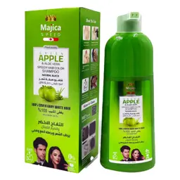 Majica Green Apple Hair Color Shampoo Black 420 ml