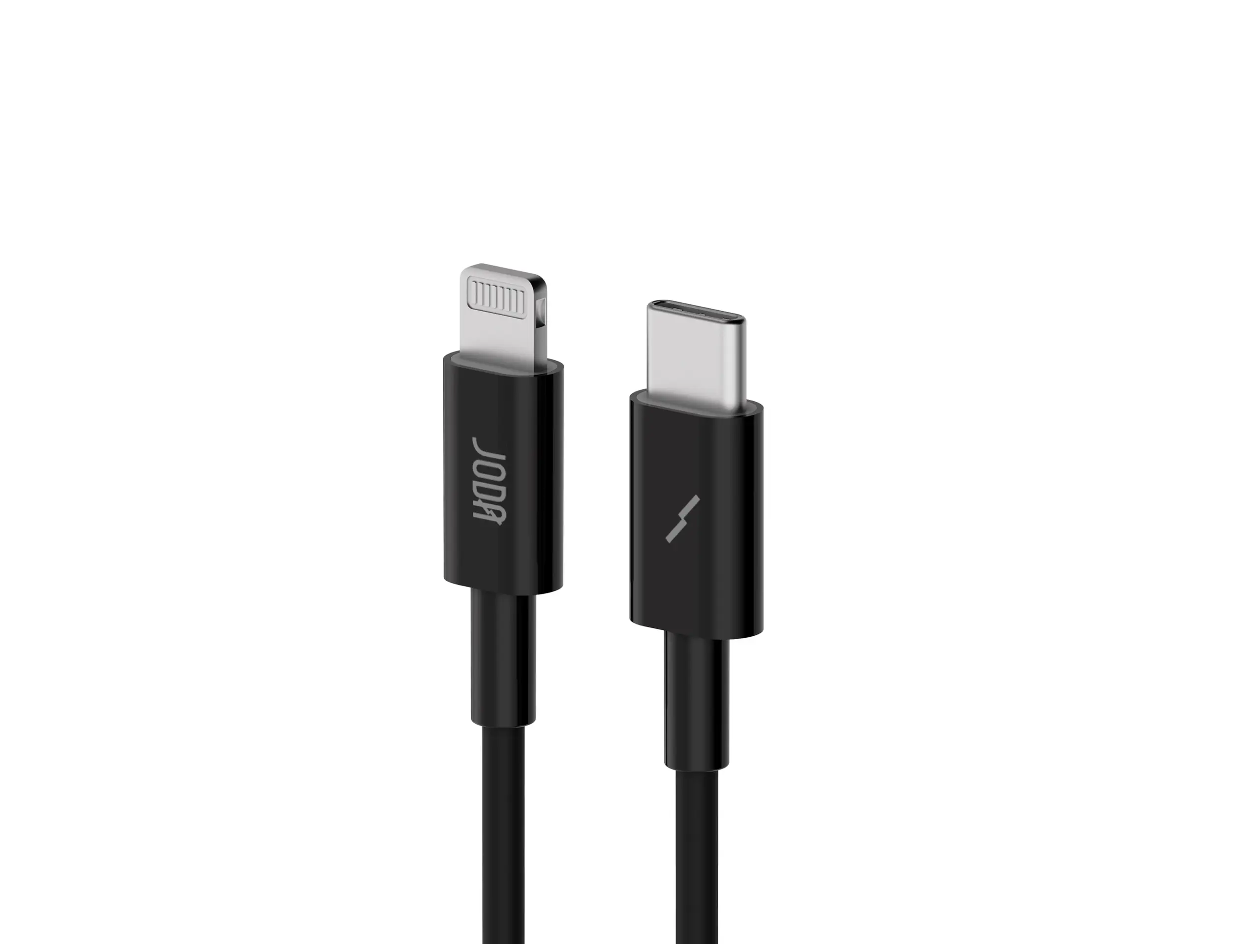Joda Cable Tybe C to Lightning Black Color with PC Hard Head 1 M - view 12
