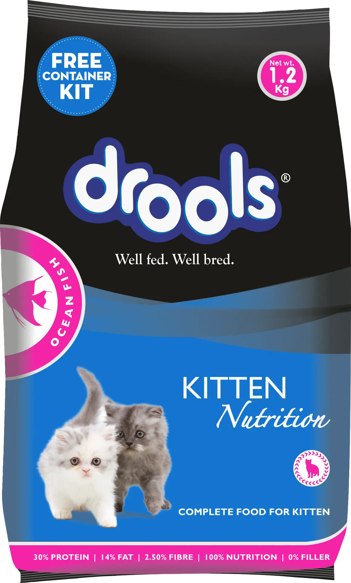 Drools Kitten Ocean Fish 1.2 Kg - view 4