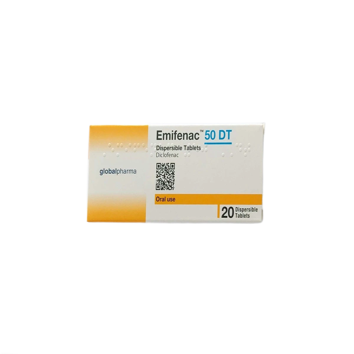 Emifenac-D 50 mg 20 Tablets