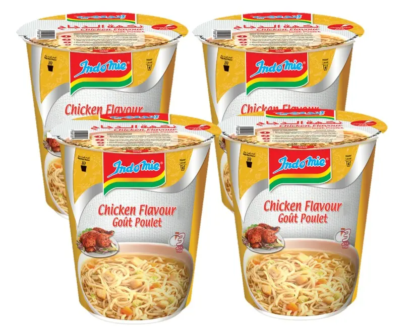 Indomie Instant Cup Noodles Chicken Flavour 60GmX4 - view 1