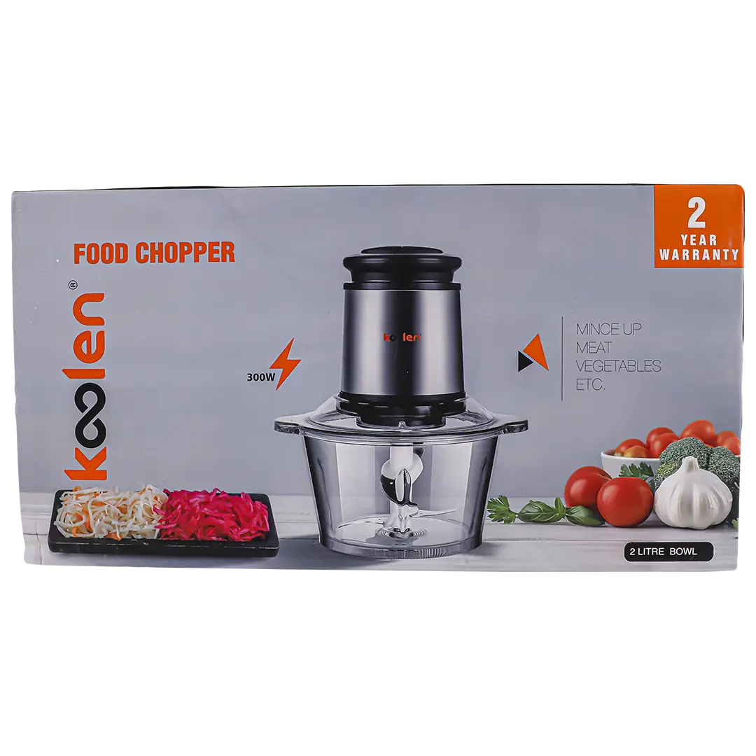 Koolen Food Chopper Glass Bowl Black Color 2 L - view 3