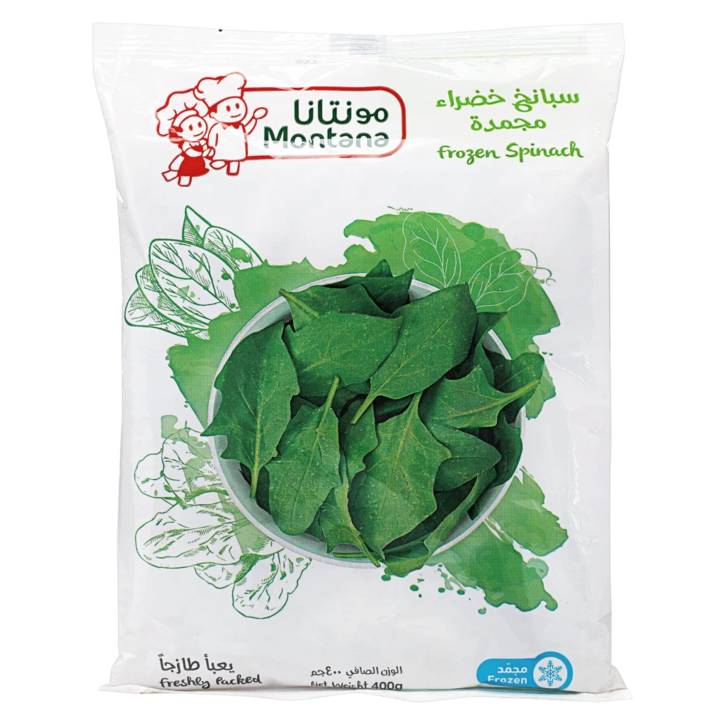 Montana Spinach Frozen 400 gm