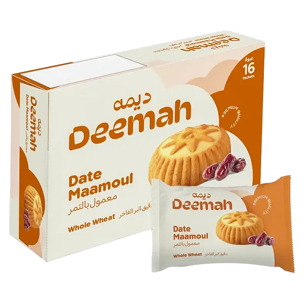 Deemah Mamoul Dates Bran Box 16 pcs 16 gm - view 1