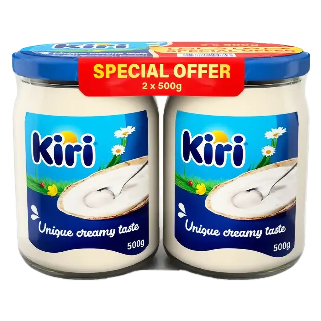 Kiri Analogue Spreadableable Cream Cheese 2 pcs 500 gm - view 1