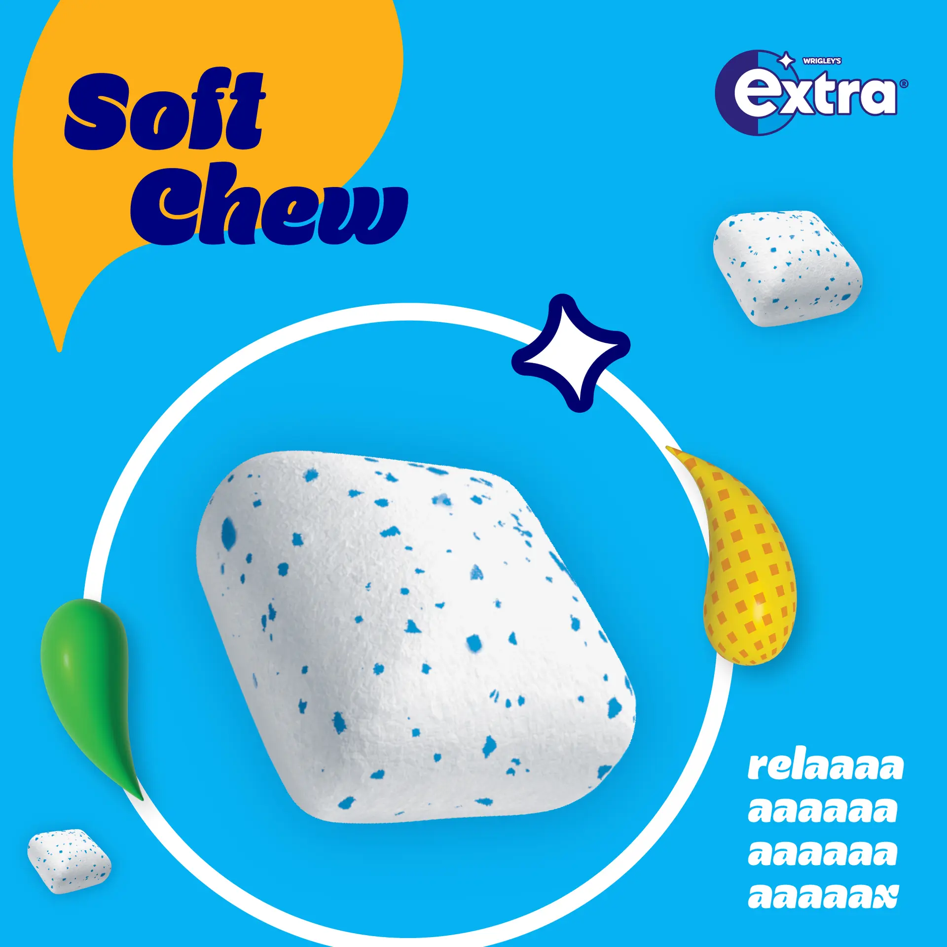 Extra Gum Spearmint Flavor 30 pieces - view 6