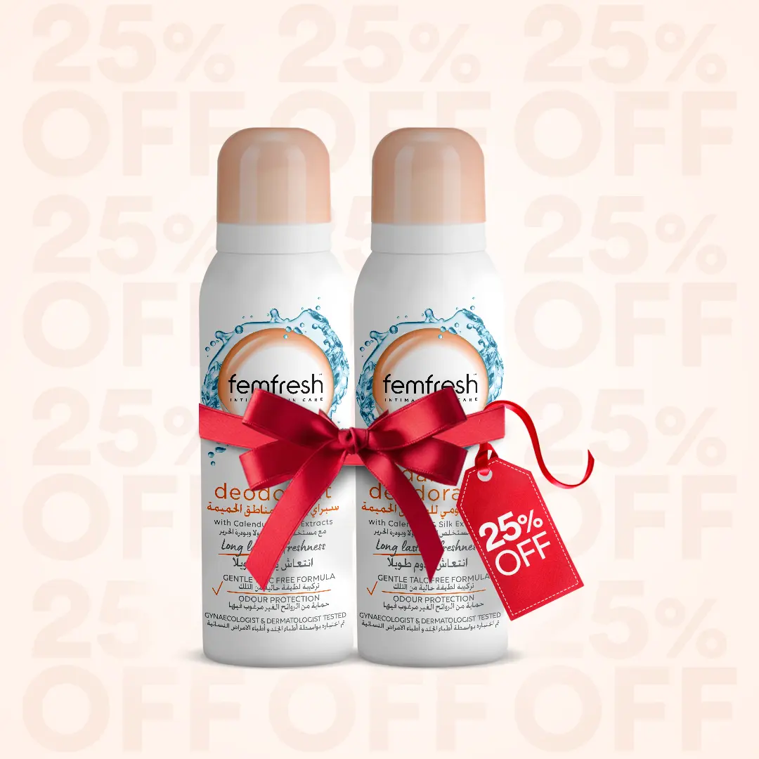 Femfresh Deo Spray Twin Pack 25% Off 125 Ml - view 1