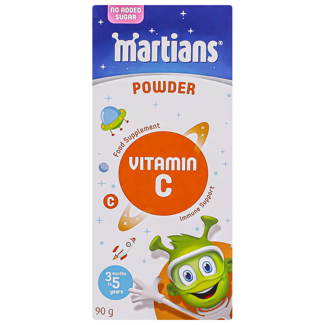 Martians Vitamin C Powder for Kids 90g - view 3