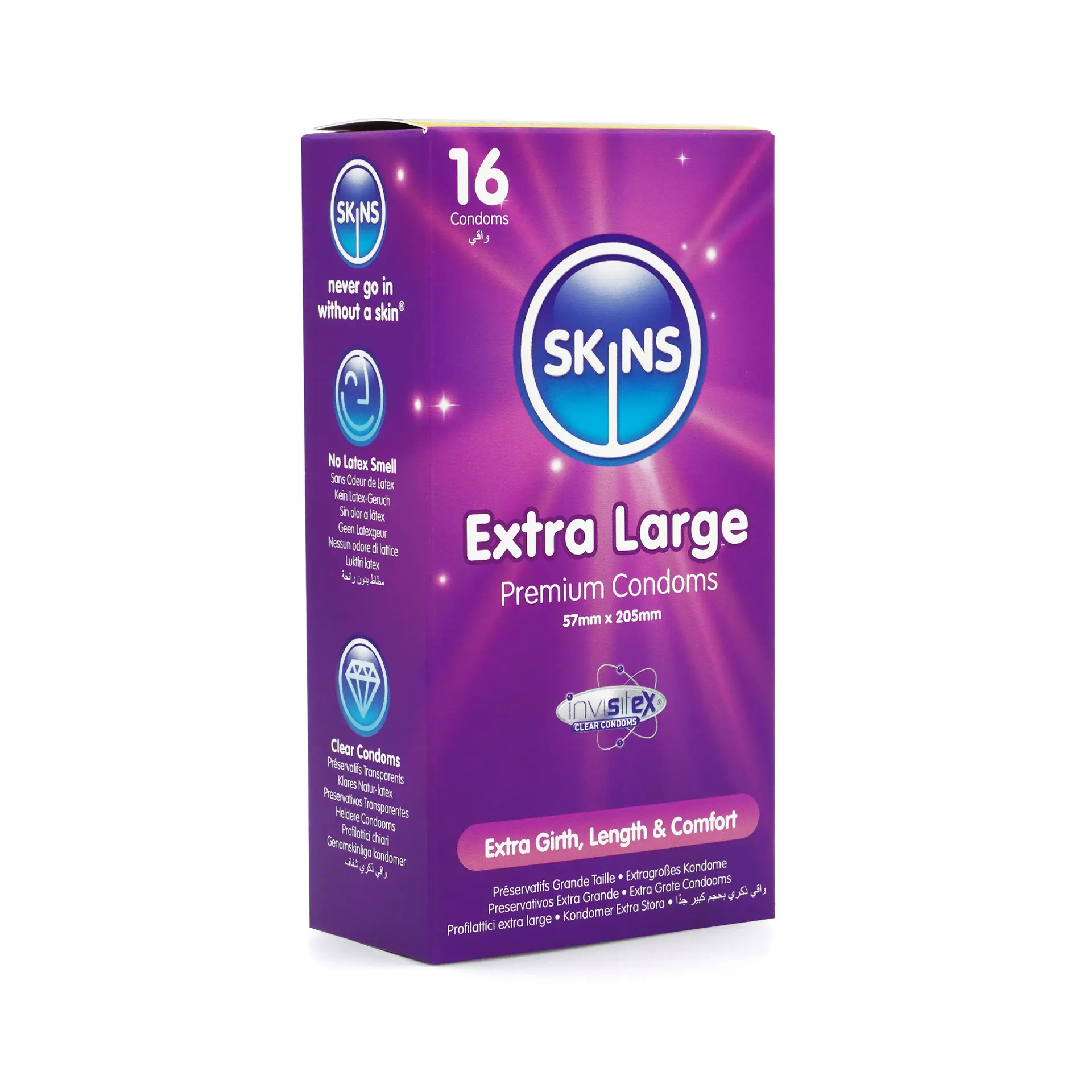 Skins Condom Extra Large 16 Pack - view 2