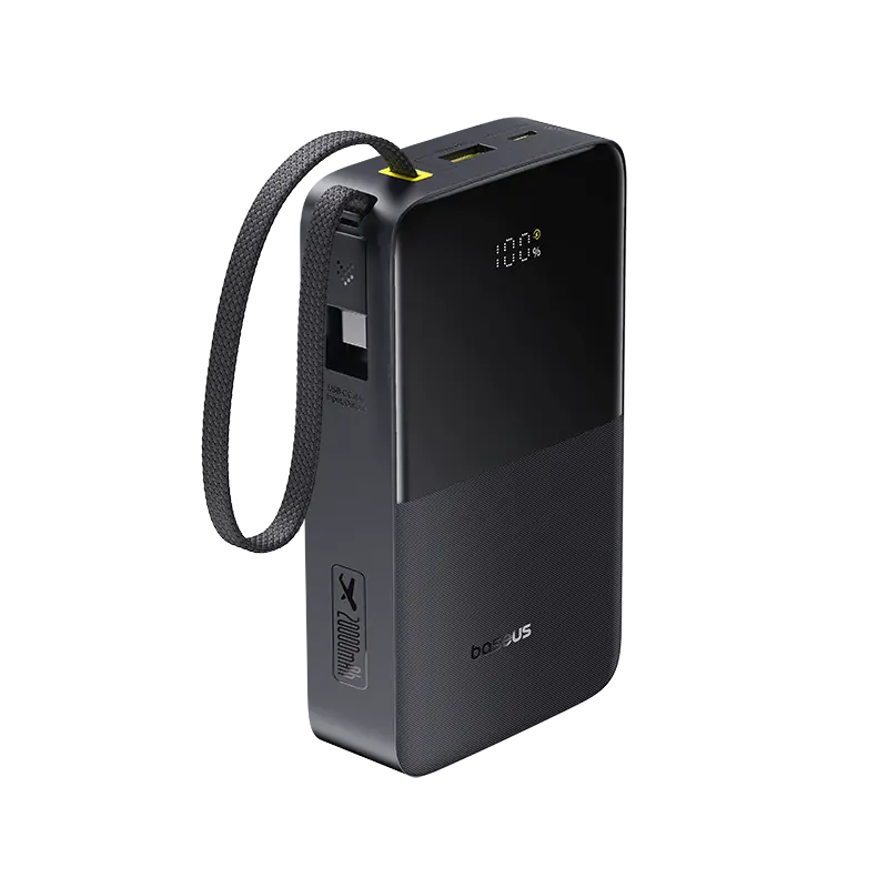 Baseus Ener Fill Fc51Bipow2Pro Digital Display Pbwith Builtin Cable20000M Ah  22.5 Wcharge 3 Device In 1 Time - view 1