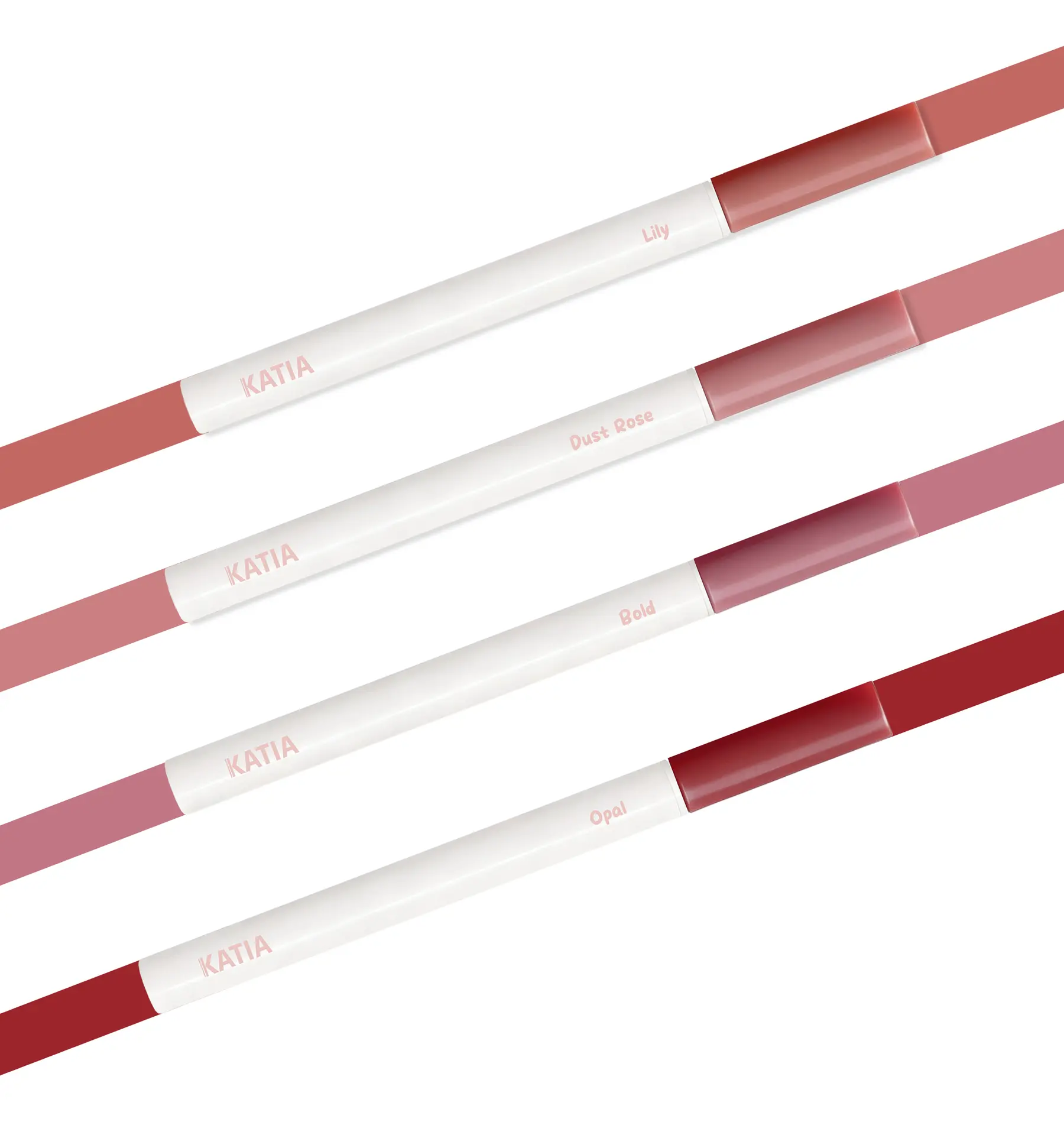 Katia Lip Stain Liner Dust Rose - view 3