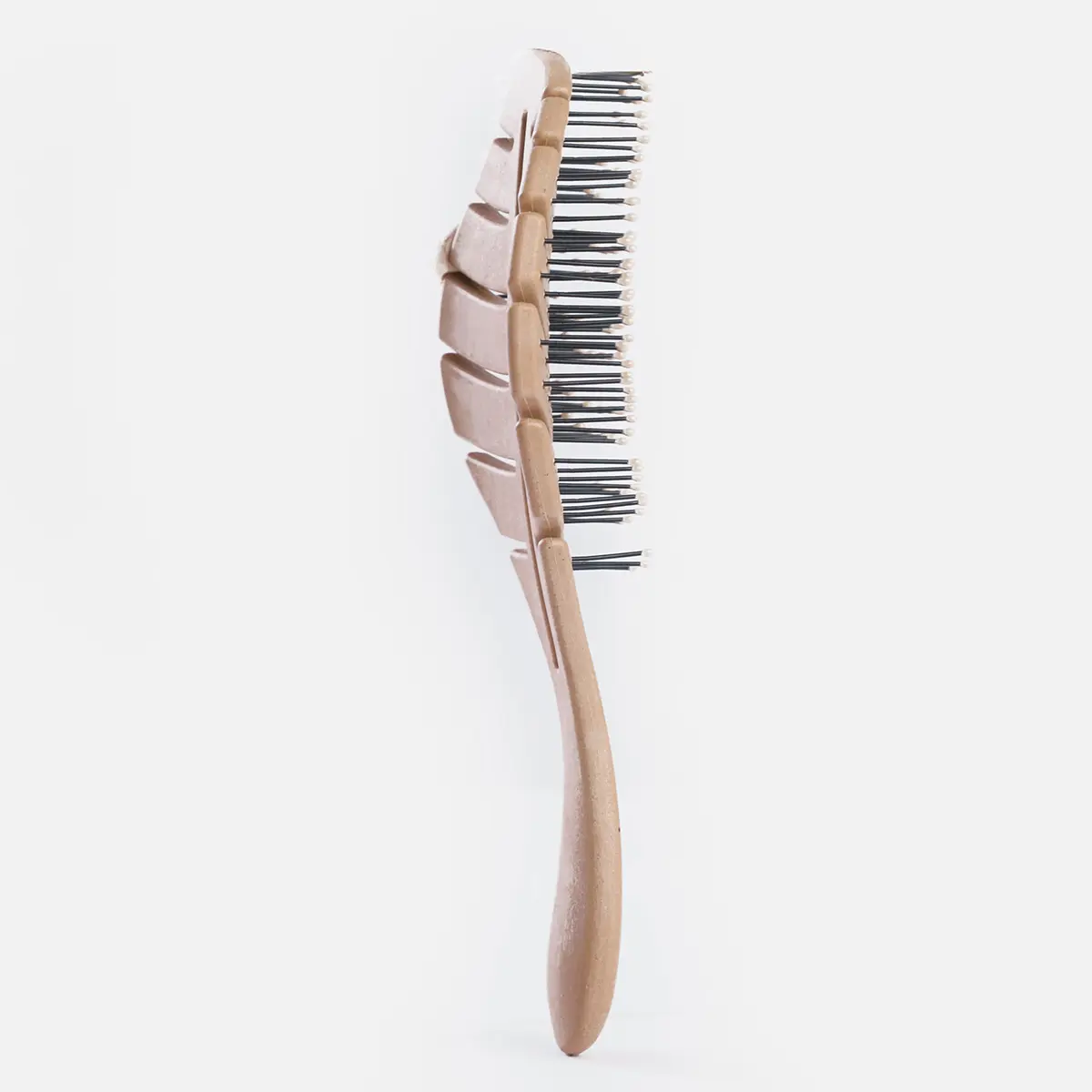 Mella Leaf Detangling Hair Brush Beige - view 4