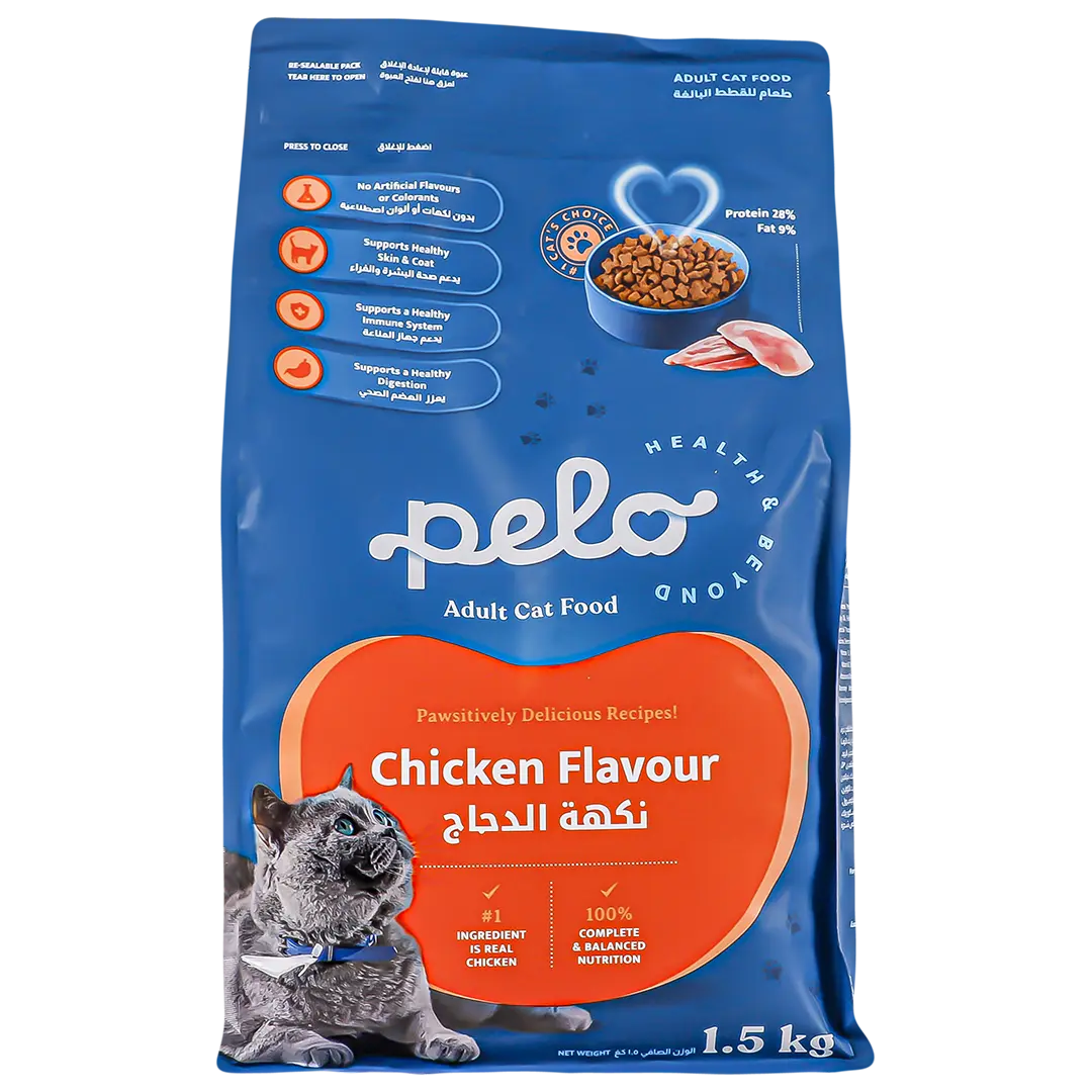 Pelo Dry Food for Cats with Chicken 1.5 kg - view 2