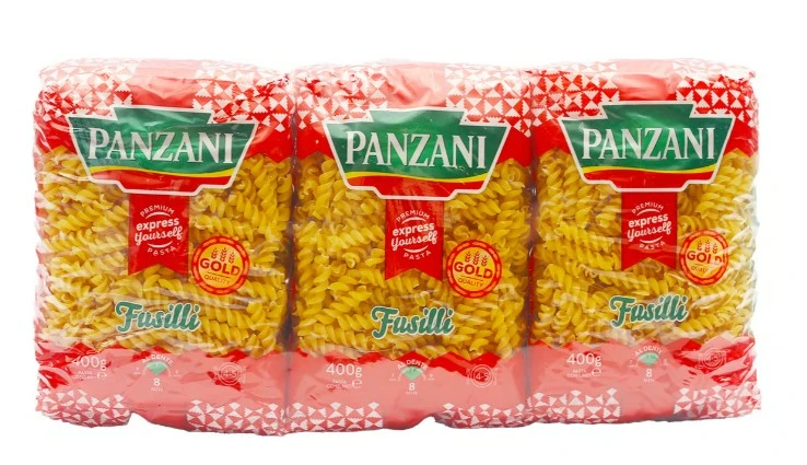 Panzani Pasta Fusilli 400GmX3