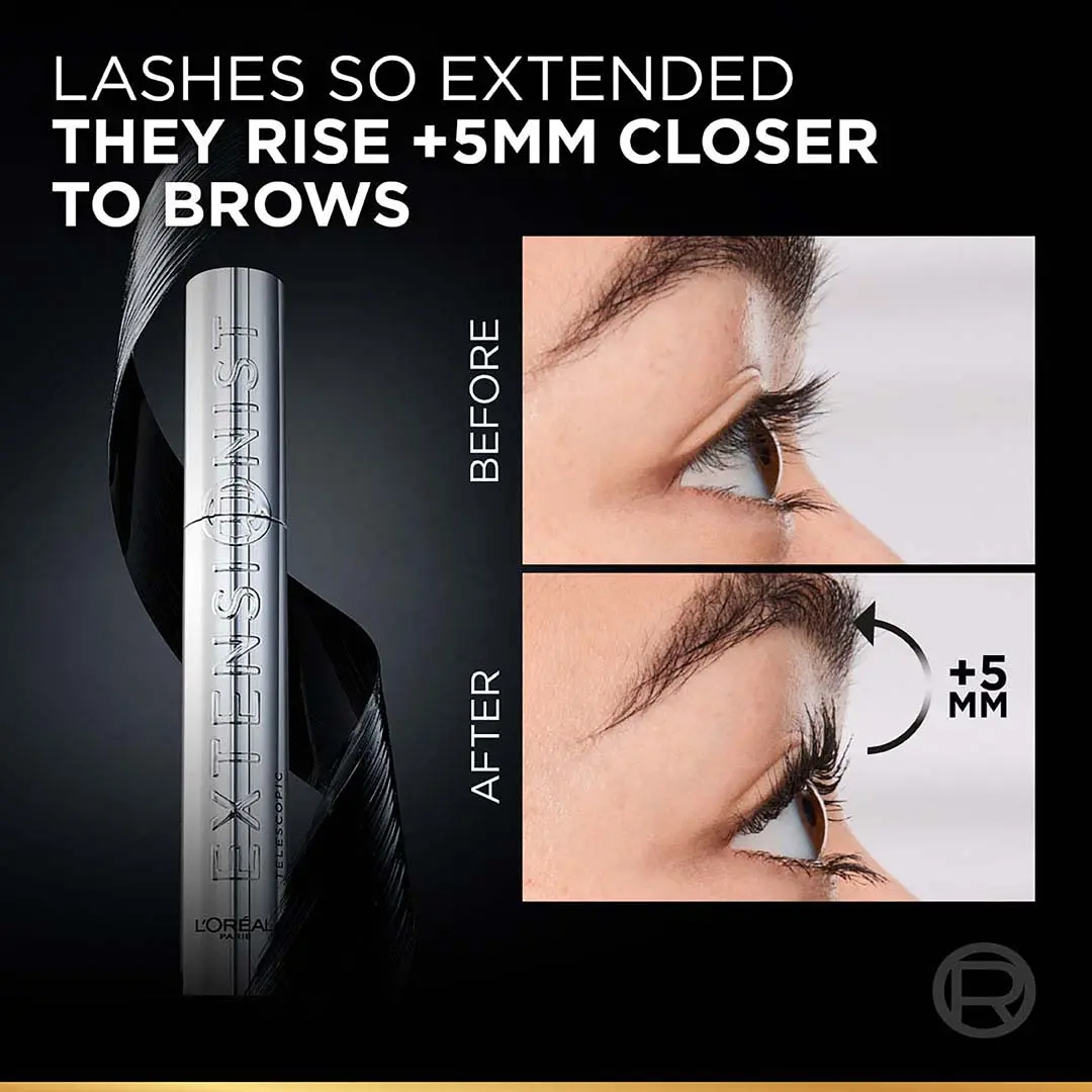 L'Oreal Paris Telescopic Extensionist Mascara Black - view 7