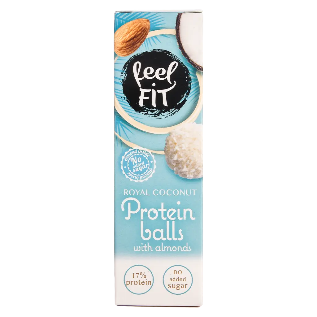 Feel Fit Coconut Almond Protein Wafer Balls 27 gm - view 2