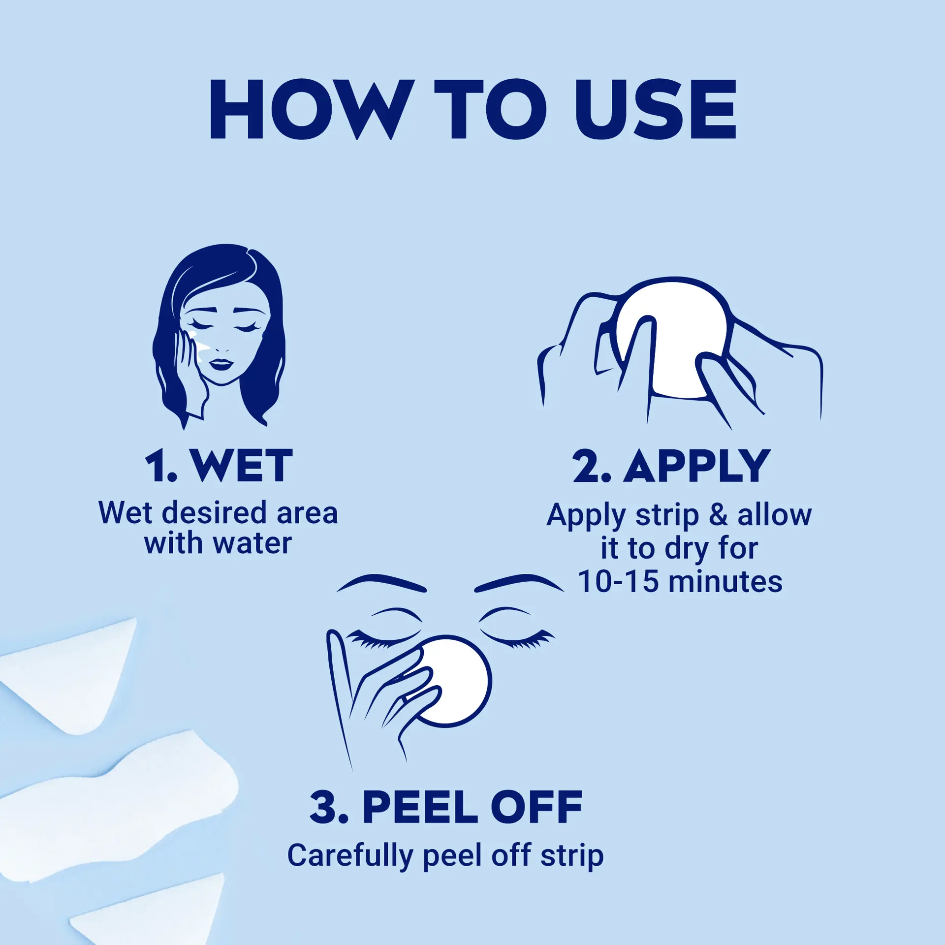 Nivea Refining Clear Up Strips For All Skin Types 4 Pcs  - view 6