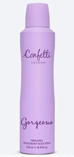 Confetti London Gorgeous Deo Body Spray 250 Ml