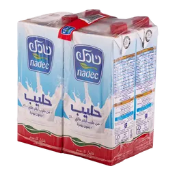 Nadec Uht Long Life Milk Low Fat 1LtrX4