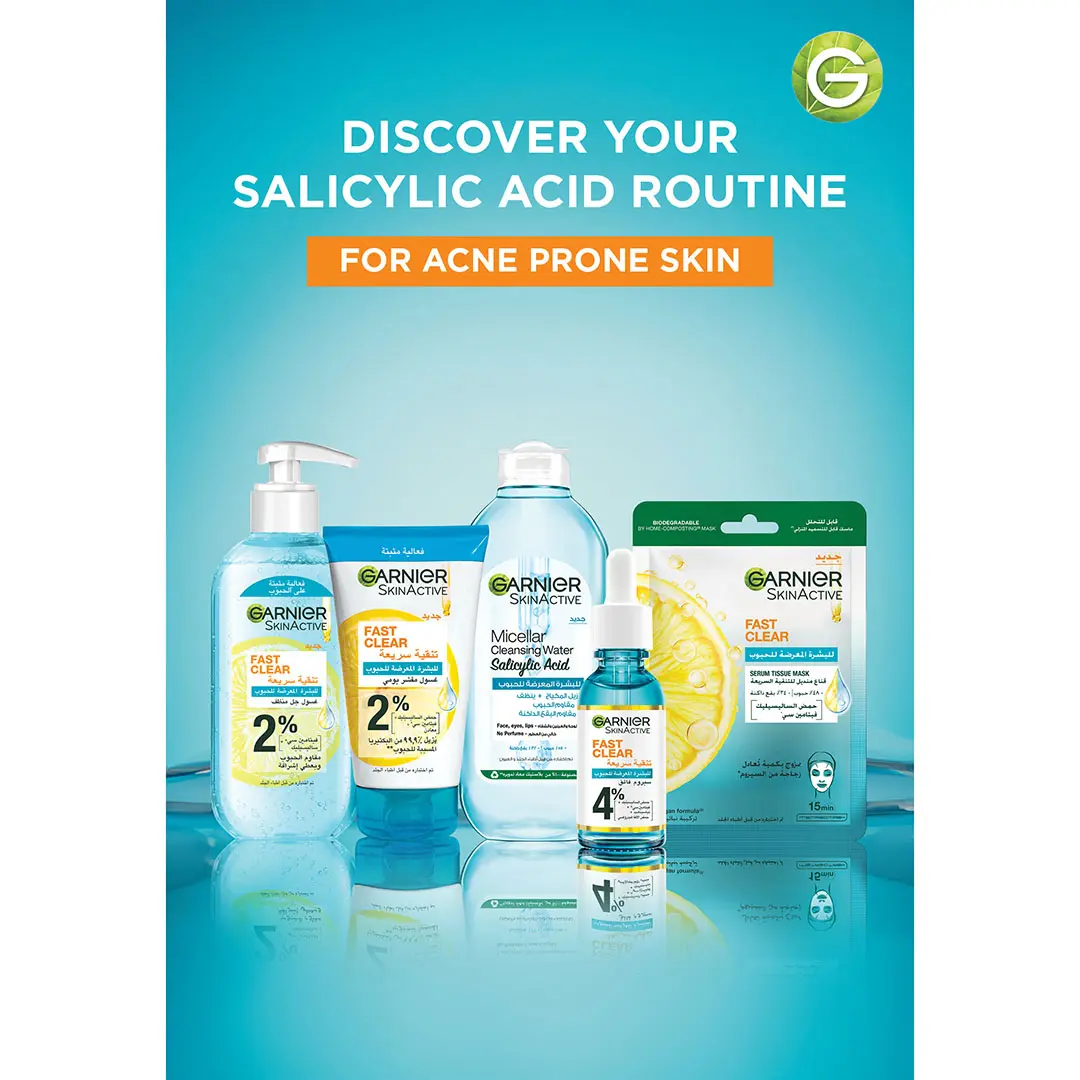 Garnier SkinActive Micellar Cleansing Water with Salicylic Acid 400 ml - view 2
