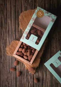 Truffelinos Almond With Cocoa Powder Dark Chocolate 170 Gm