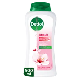 Dettol Skincare Shower Gel and Body Wash Rose and Sakura Blossom Scent 500 ml