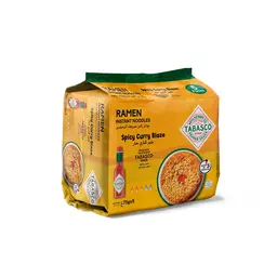 TABASCO Instant Ramen Noodles Spicy Curry Blaze 5 pcs 75 gm