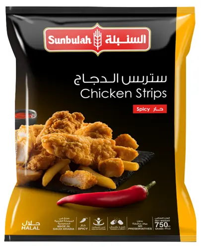 Sunbulah Chicken Strips Spicy 750 gm - view 1