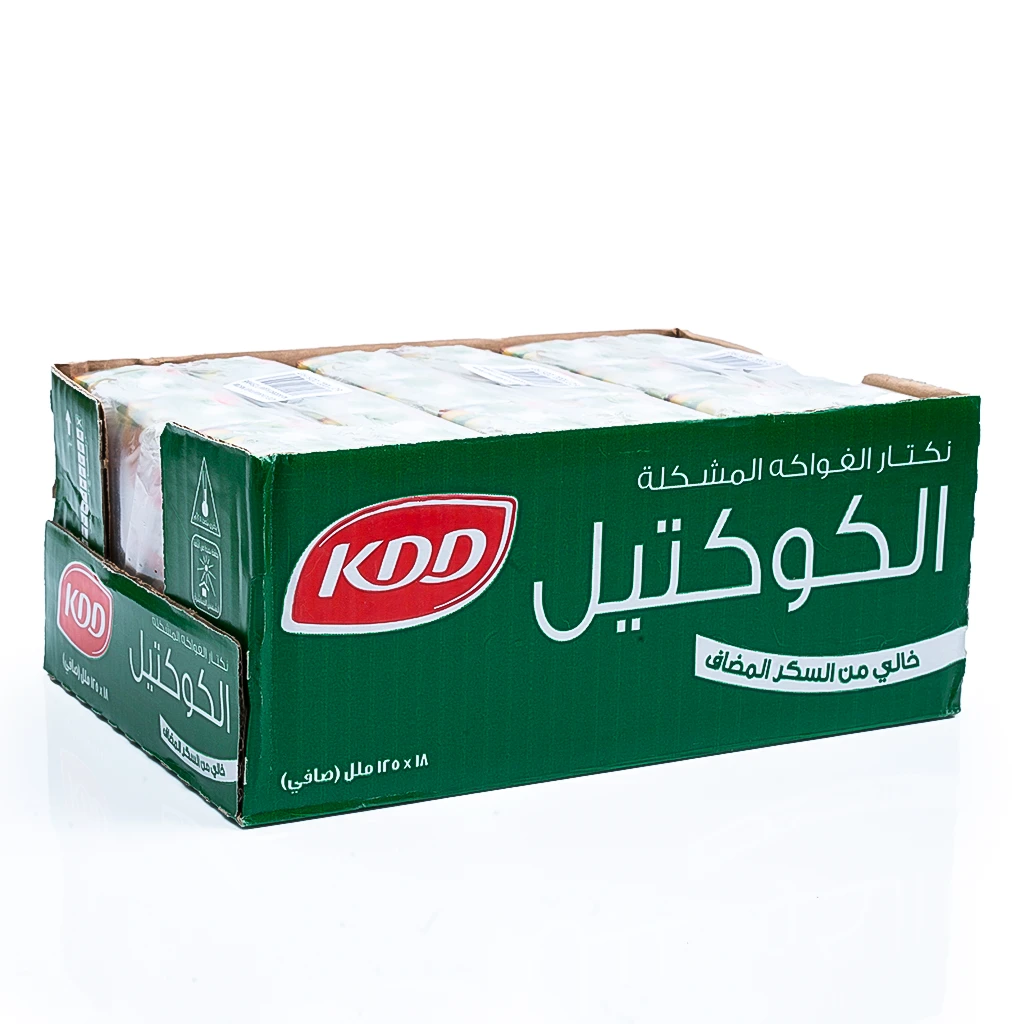 Kdd Nectar Cocktail  no added sugar 18 pcs 125 ml