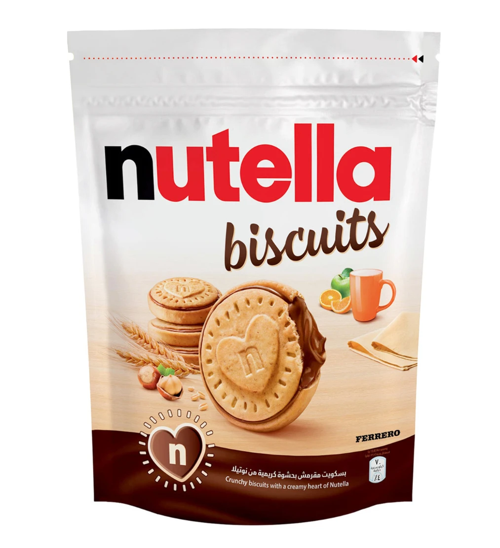 Nutella Crunchy Biscuits With a Creamy Heart 304 gm