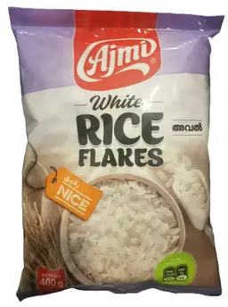 Ajmi White Rice Flakes 400 Gm