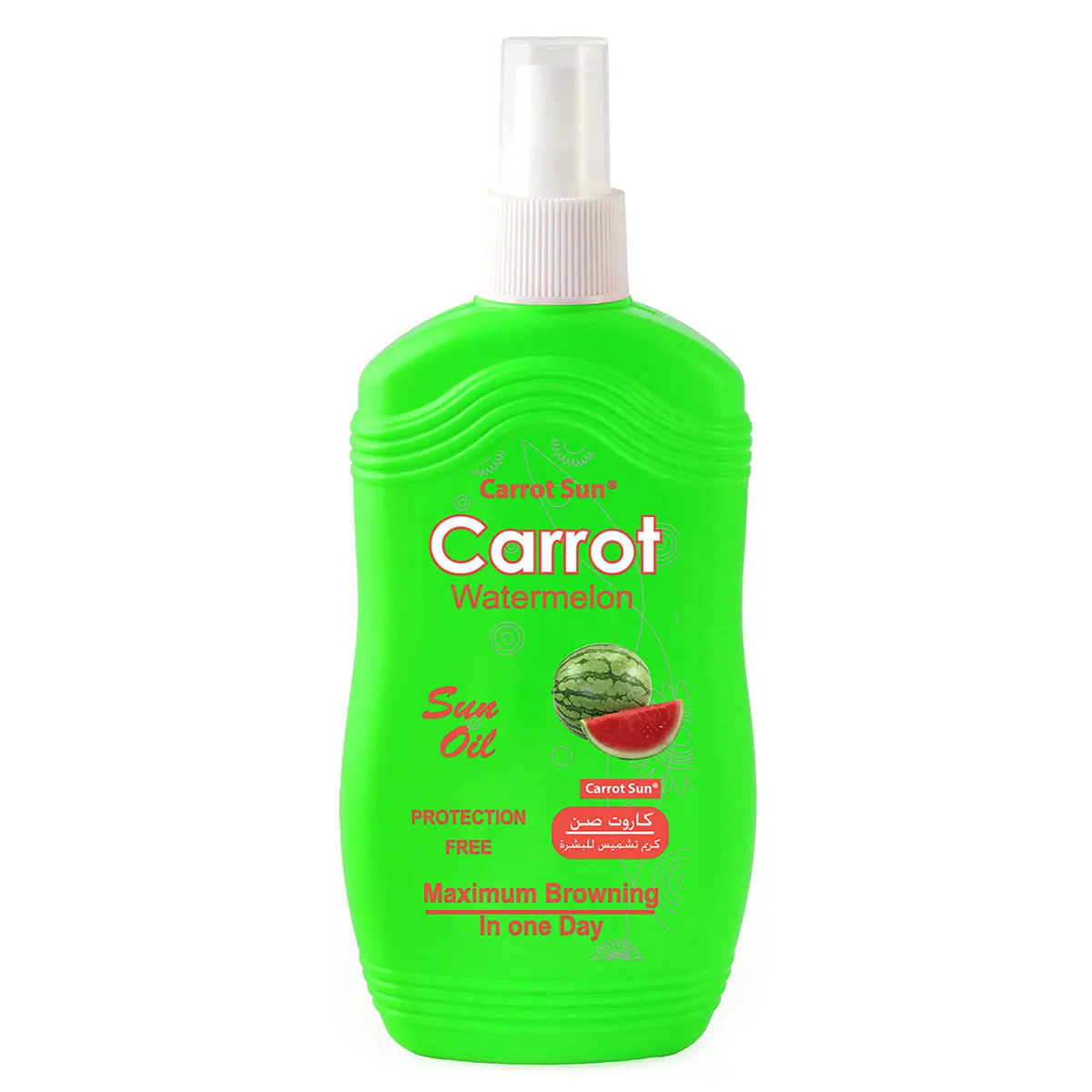 Carrot Sun Tan Oil Watermelon 200 ml - view 1