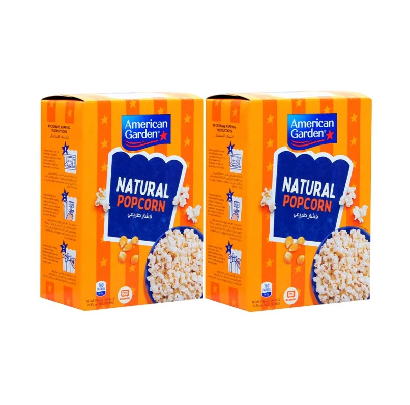 American Garden Microwave Popcorn 2 pcs 273 gm