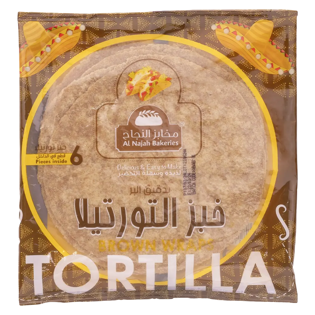 Al Najah  Tortila warps Brown 6 pcs  - view 1