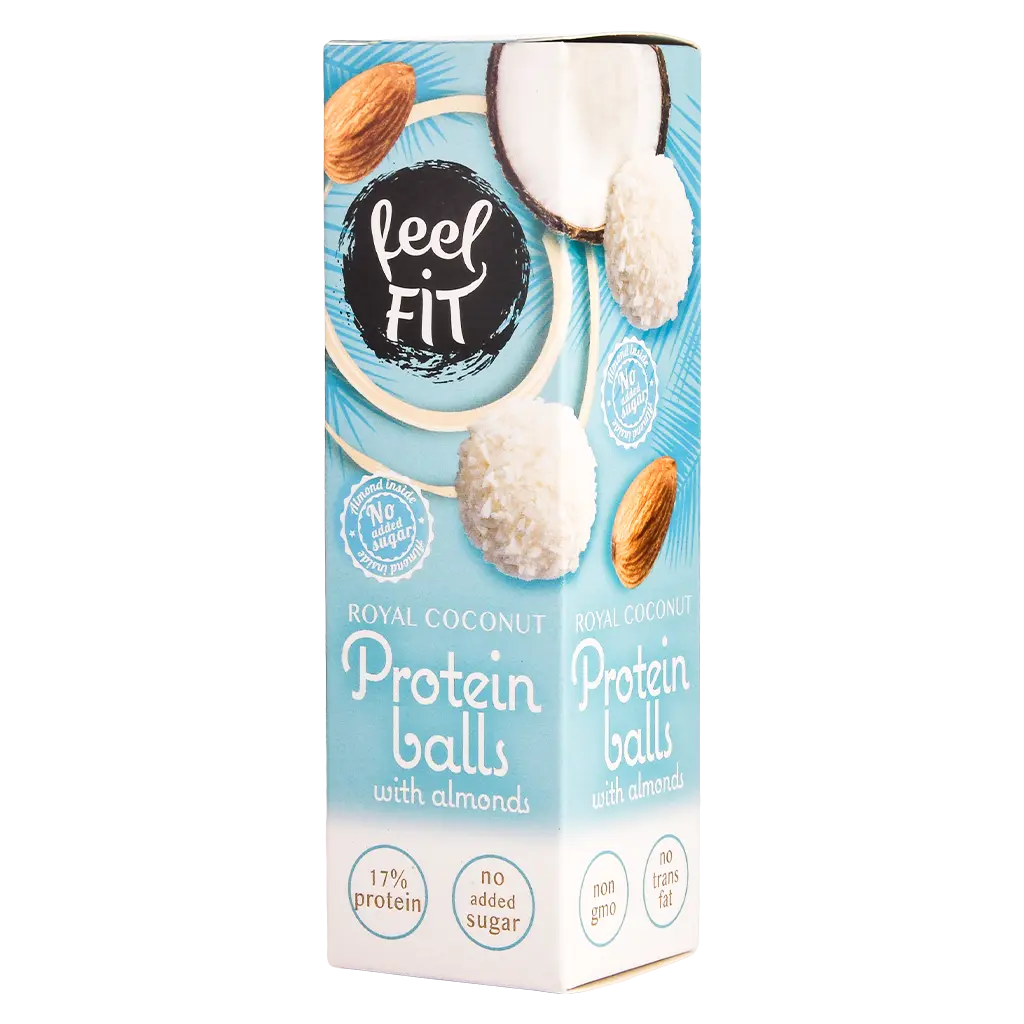 Feel Fit Coconut Almond Protein Wafer Balls 27 gm - view 1