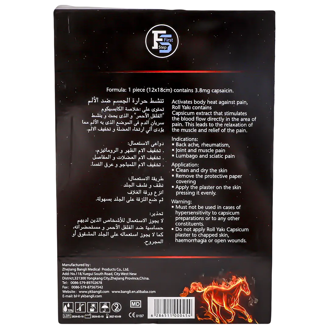 First Step Back Patch Pain Reliever 24 pcs - view 3