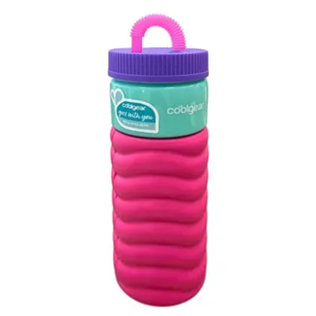 Coolgear Waterbottle Go Grip 24 Oz Pink