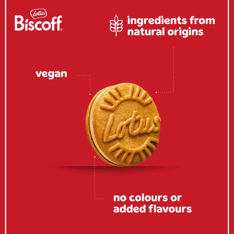 Lotus Biscoff Biscuits Cream Sandwich 50 gm - view 3
