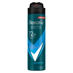 Rexona Men Antiperspirant Deodorant Spray Active Dry 150 Ml