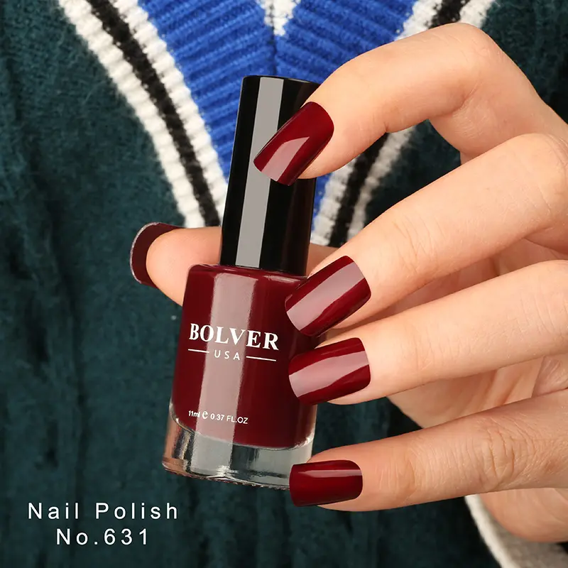 Bolver Usa Nail Polish Puce Red 631 - view 3