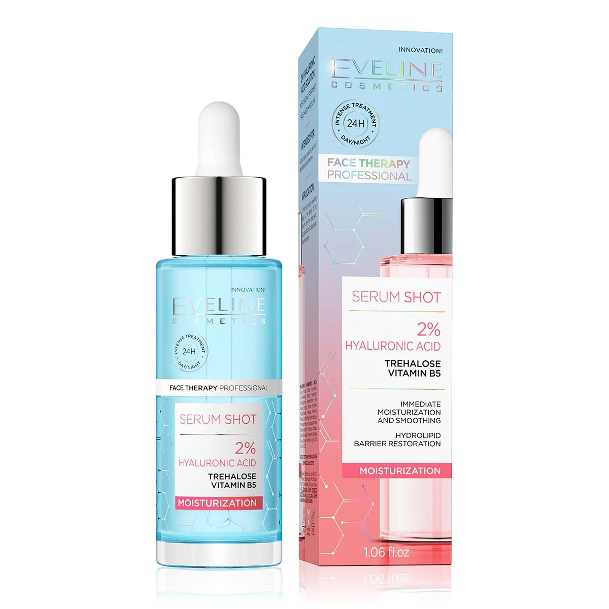 Eveline Serum Shot 2% Hyaluronic Acid Moisturization 30 ml