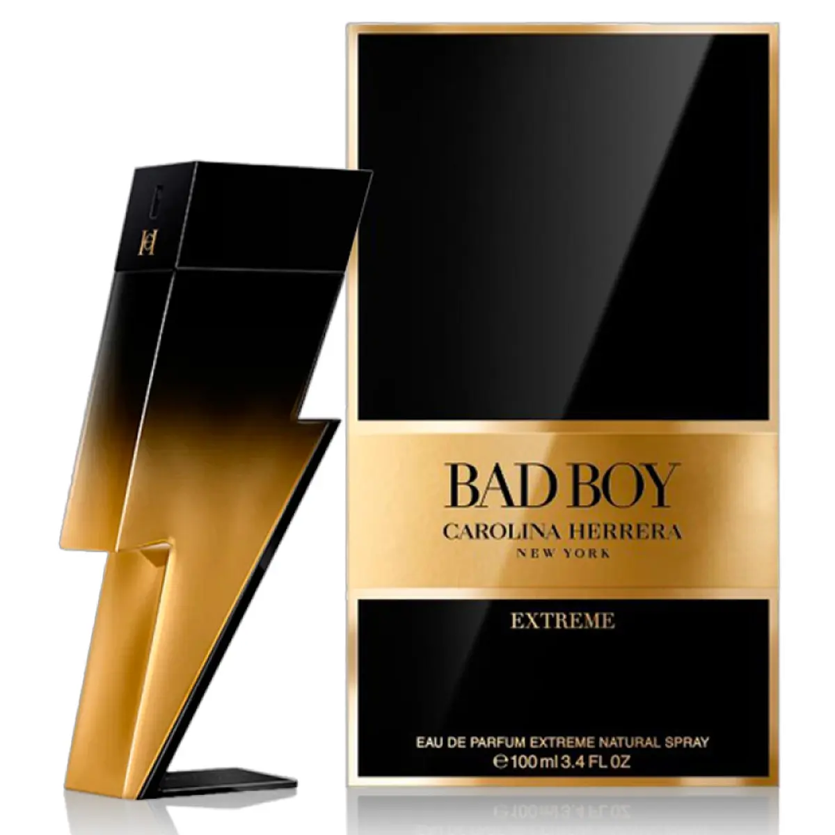 Carolina Herrera Perfume Bad Boy Extreme For Men EDP 100 ml  - view 2