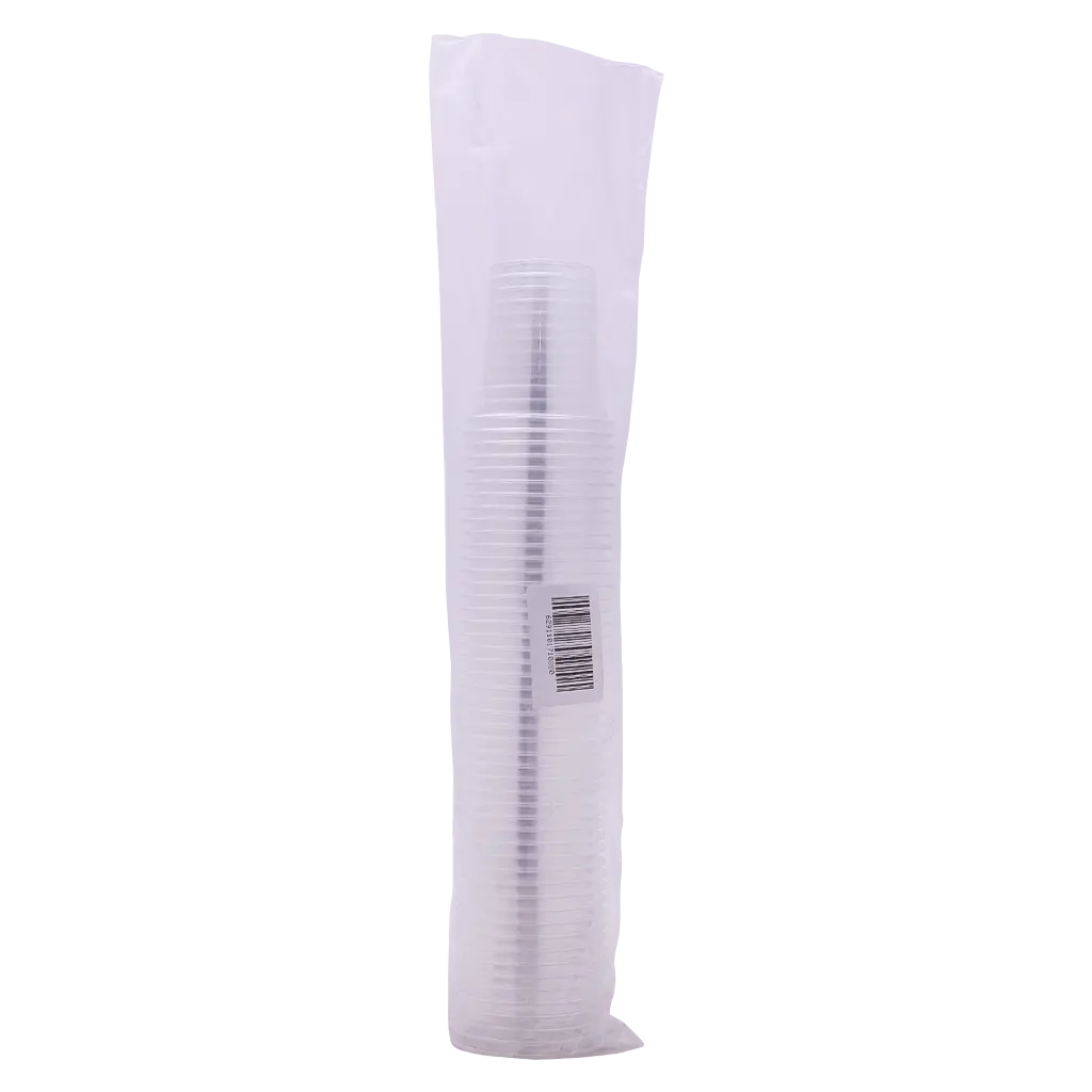 Hotpack Plastic Clear Cups 8 Oz 50 Pcs - view 2