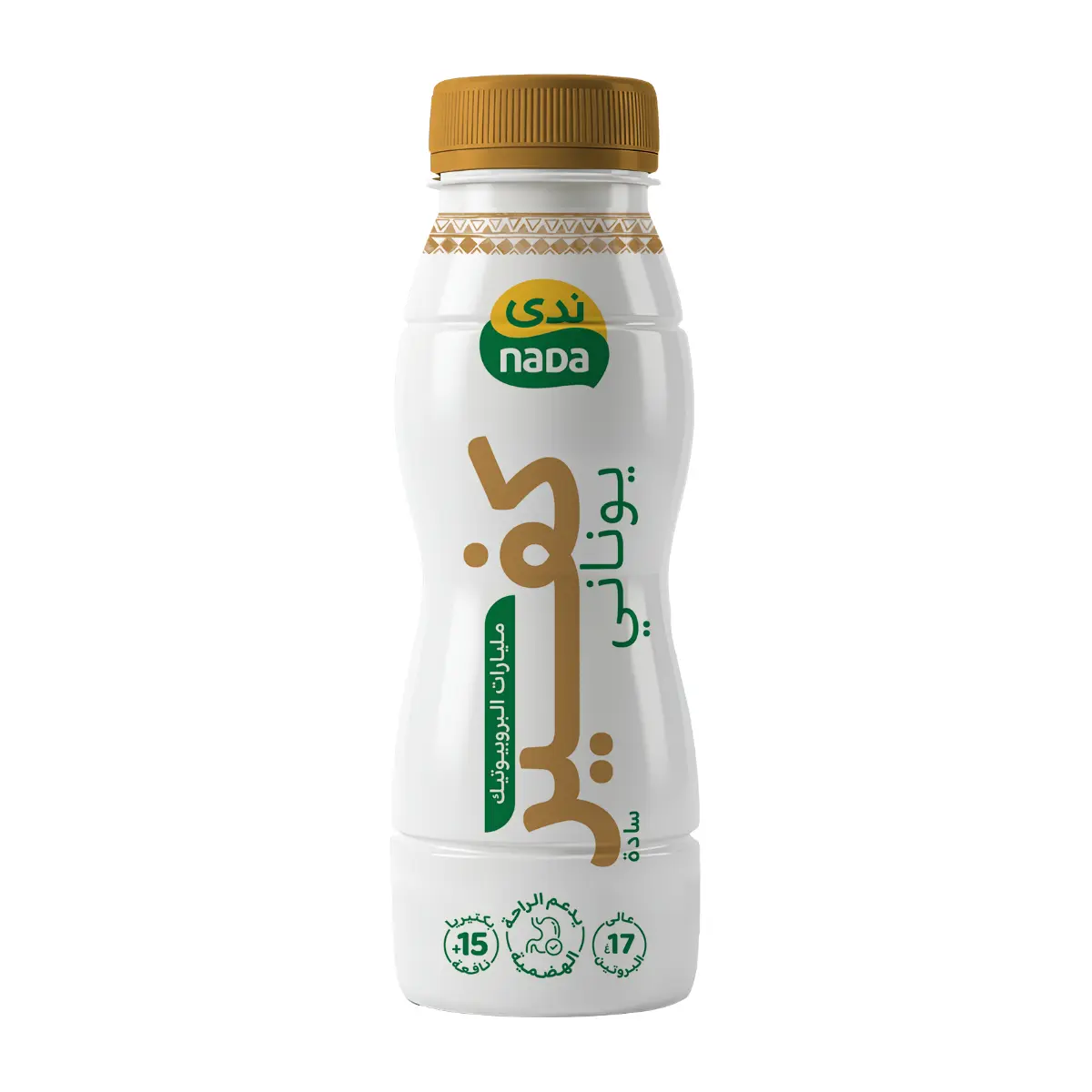 Nada Drinking Greek Kefir Plain Fall Cream  330 Ml - view 1