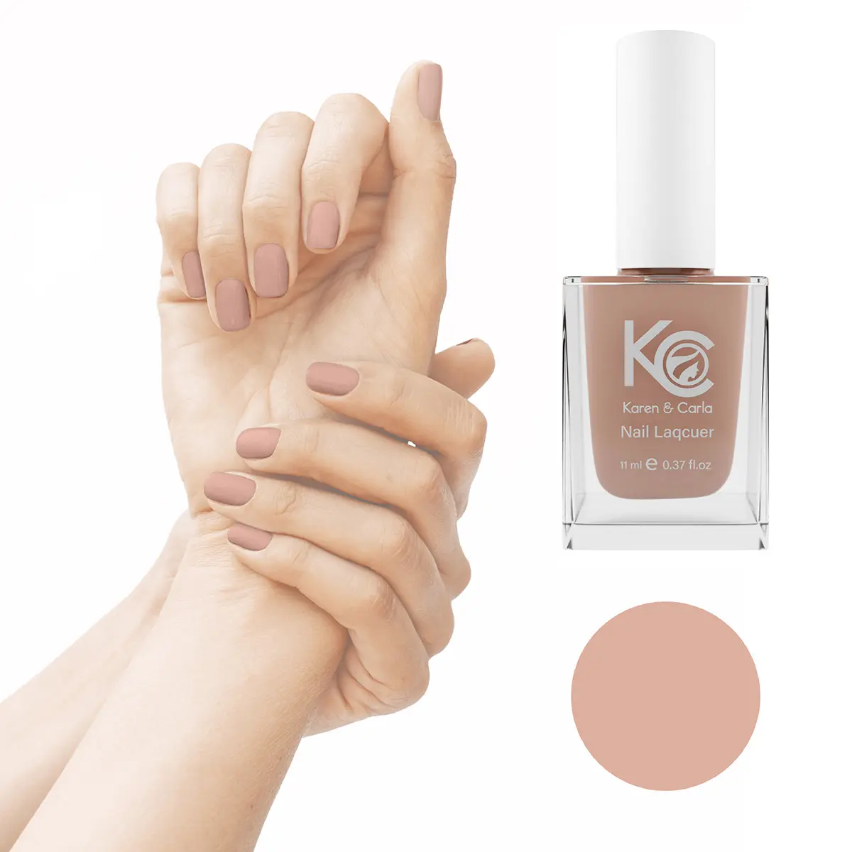 Karen And Carla Nail Lacquer Nude 103 - view 2