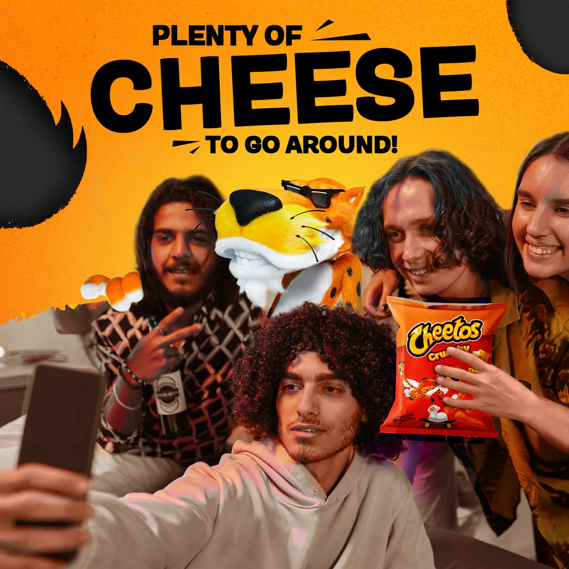 Cheetos Crunchy Cheese Flavour 50 gm - view 3