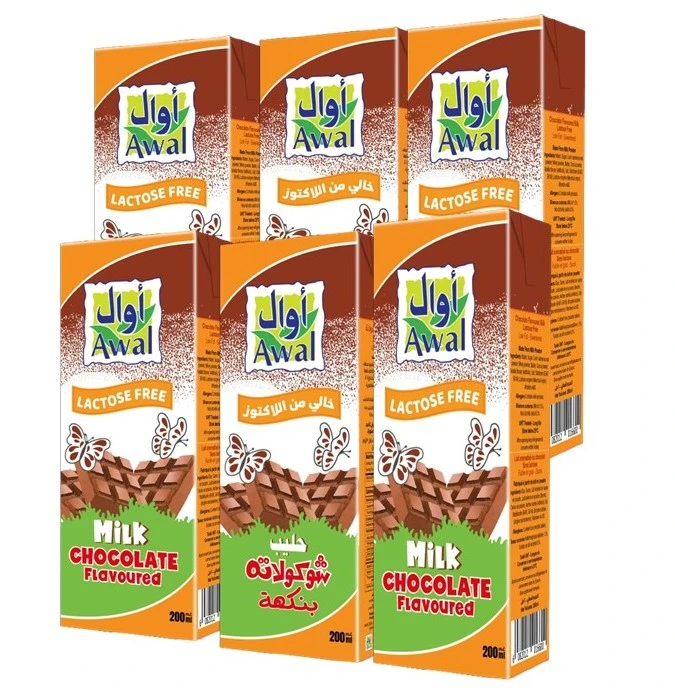 Awal Lactose Free Chocolate Milk 200Mlx6