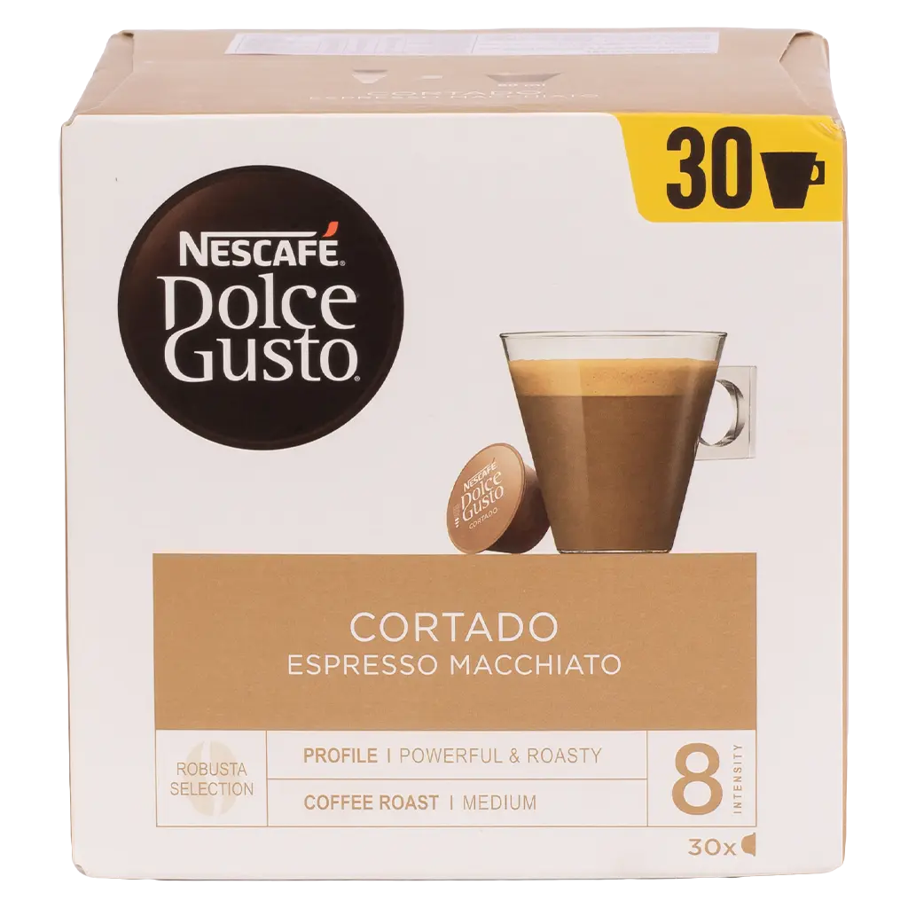 Nescafe Dolce gusto Cortado Espresso Macchiato Xl 30 Pods - view 2